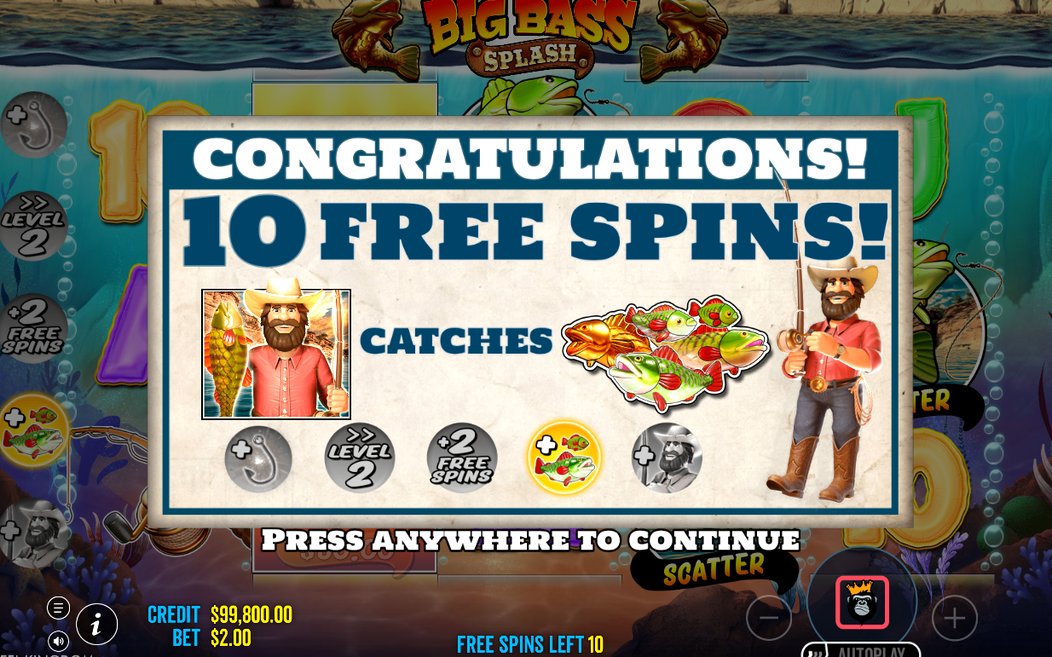 Free Spins med Wild på alla rullar och insamlade pengar