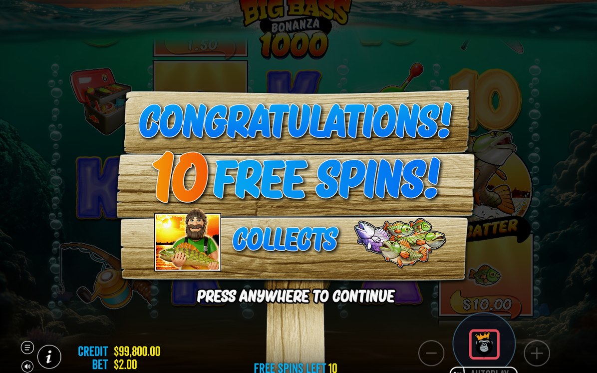 Free Spins med Wild Tracker över rullarna